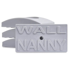 Wall Nanny Baby Gate Wall Protectors 4 Pack Gray
