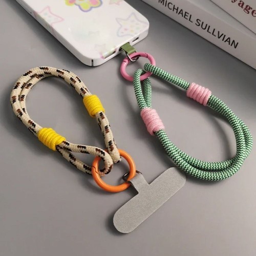 Keychain Anti-lost Rope Nylon Phone Wrist Straps Portable Phone Lanyard - Photo 3/17