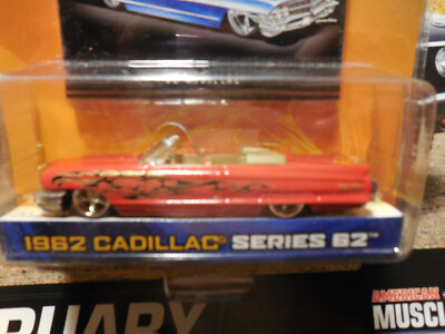 Jada Dub City Oldskool 1962 CADILLAC Series 62 (Red) 1/64 REAL