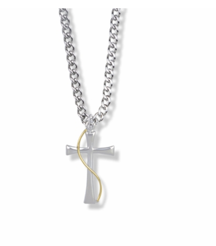TWO TONE STERLING SILVER MALTESE WIRE 