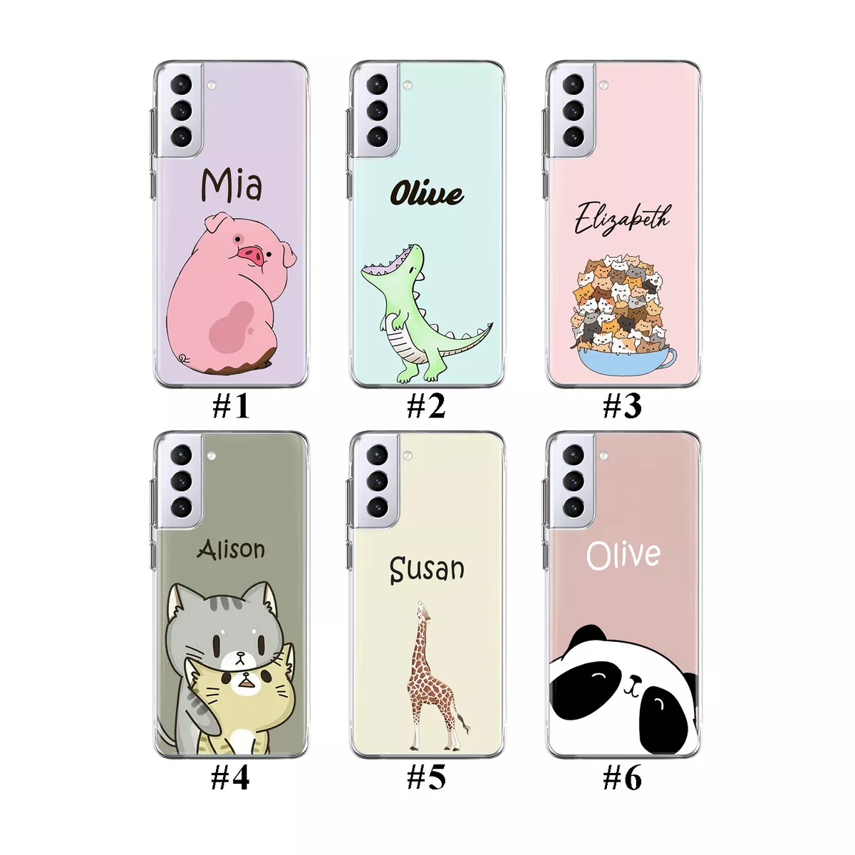 Galaxy S20 Classic Personalized Name Tag Louise Case