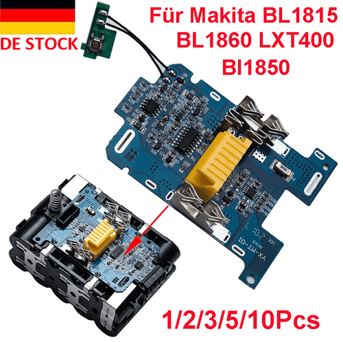 BL1830 Li-Ionen Akku BMS PCB Lade Schutz Platine für Makita 18V BL1850 BL1860 - Bild 1 von 14