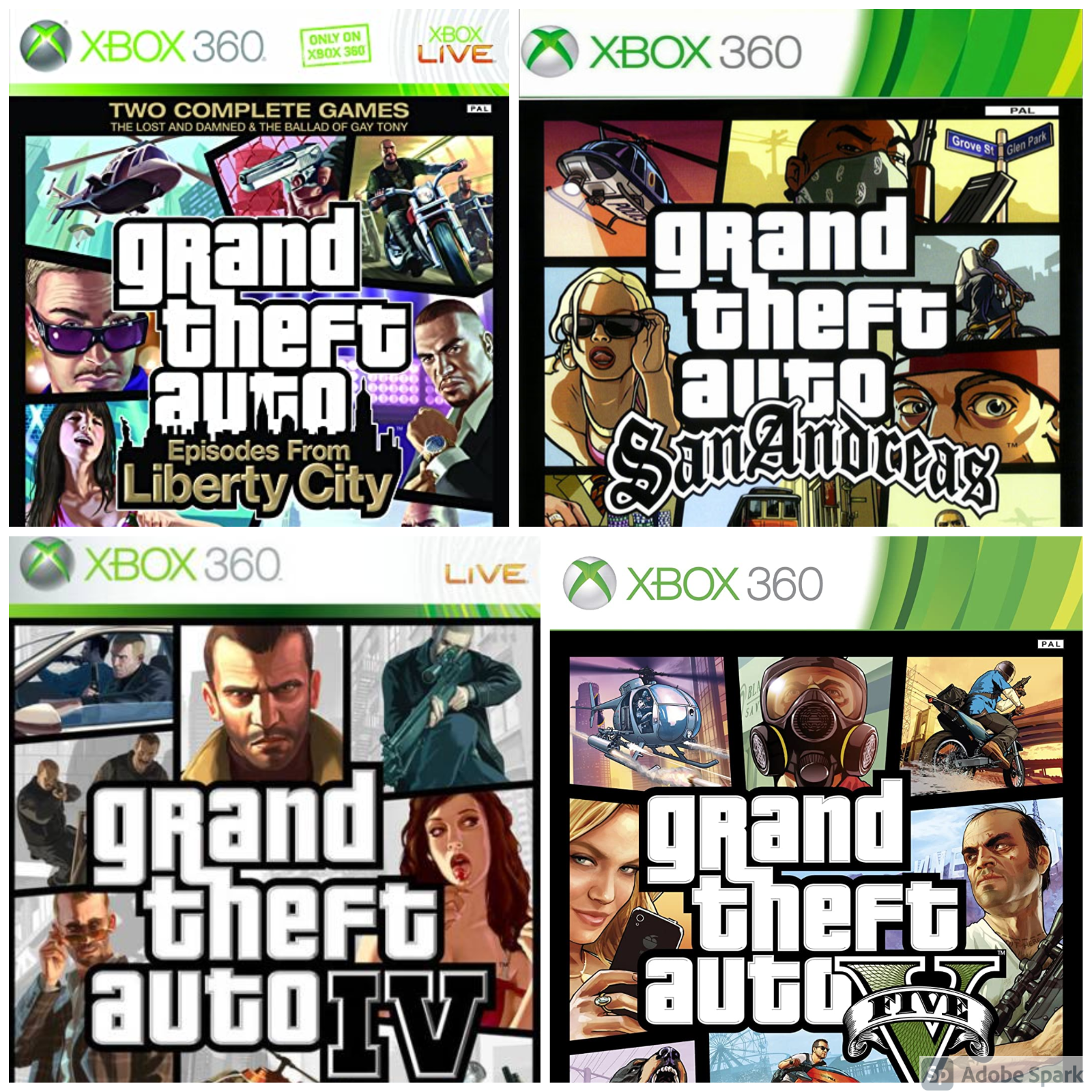 Jogo Grand Theft Auto San Andreas GTA Xbox 360 Usado - Meu Game Favorito