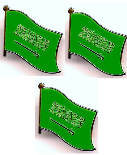 Pack of 3 International Flag Lapel, Tie and Hat Pins - Picture 289 of 391