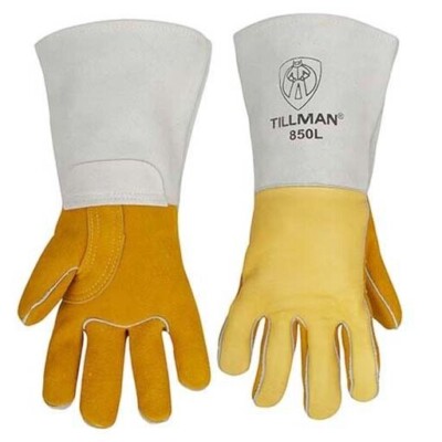 Guanti Saldatura Pelle Guanti Da Saldatura ACE PROWeld - Pelle, EN 388 E EN 12477, Resistenti Al Calore Guanti Pelle Lavoro - Foto 13