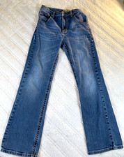 Wrangler 20X Vintage Bootcut Denim Jeans Boys 16 Regular Adjustable 42BWXMD