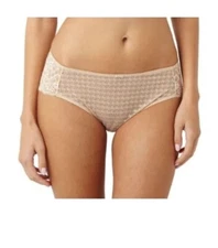 Sz XL (US) Panache Envy Brief 7282 Low Rise Panties Nude Beige 