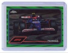 2024 Topps Chrome Formula 1 Yuki Tsunoda 21/99 Visa Cash App RB Formula One #89