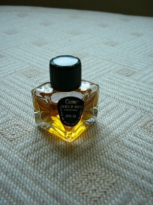 Vintage GEMS Leaves of Grass Fragrance by Cameo Inc .25 fl oz Mini Bottle
