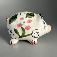 Keramik Spardose Sparschwein; 13x8x9cm