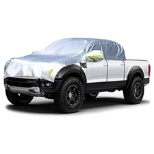 Half Car Cover All Weather Car Body Cover Sunshade Cover Snow Cover Waterproof