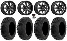 Msa Spark 14 Wheels Gloss Blackmilled 27 Preservetires Textron Wildcat Xx