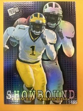 2001 Press Pass Football - DAVID TERRELL #SB10 - Show Bound
