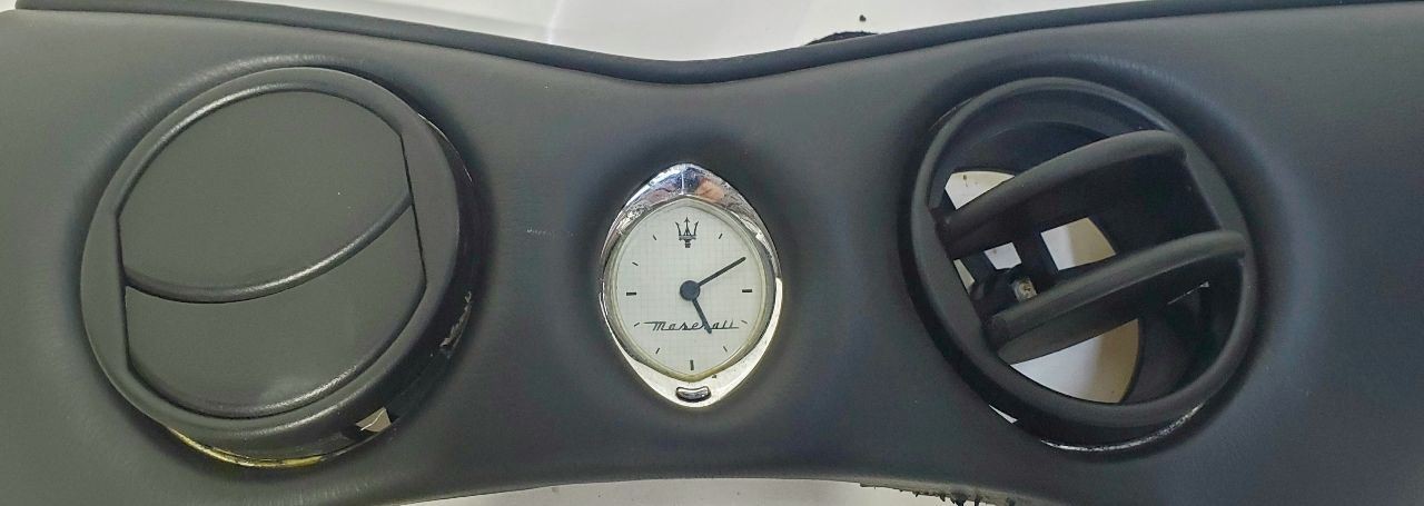 2002 Maserati Spyder Cambiocorsa OEM Dash Panel Trim Pieces 