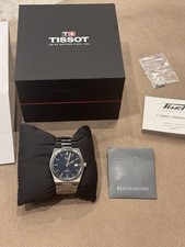 Tissot PRX Powermatic 80 Blue 40mm Men’s Watch - Full Set