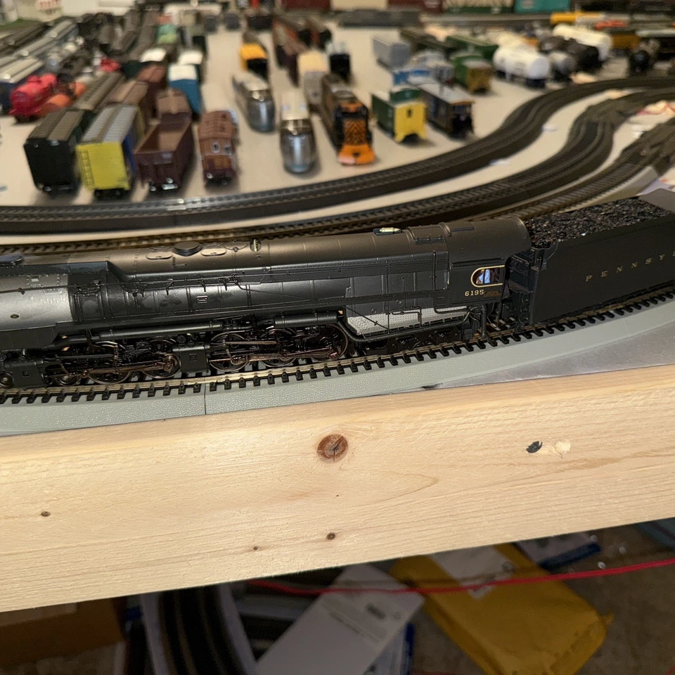 Broadway Limited BLI 2067 Brass Hybrid HO PRR 4-4-6-4 Q2 Duplex DCC/Sound/Smoke - Image 2 of 4