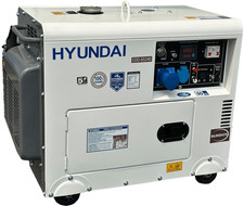 Generatore corrente diesel 5 kw HYUNDAI gruppo elettrogeno silenziato 230V 65240