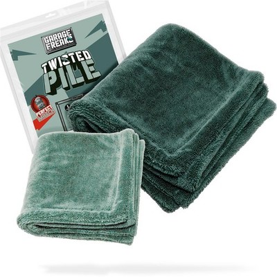 2er Pack Trockentuch Auto Mikrofaser Garage Freaks 50x80cm & 40x40cm 1500 GSM