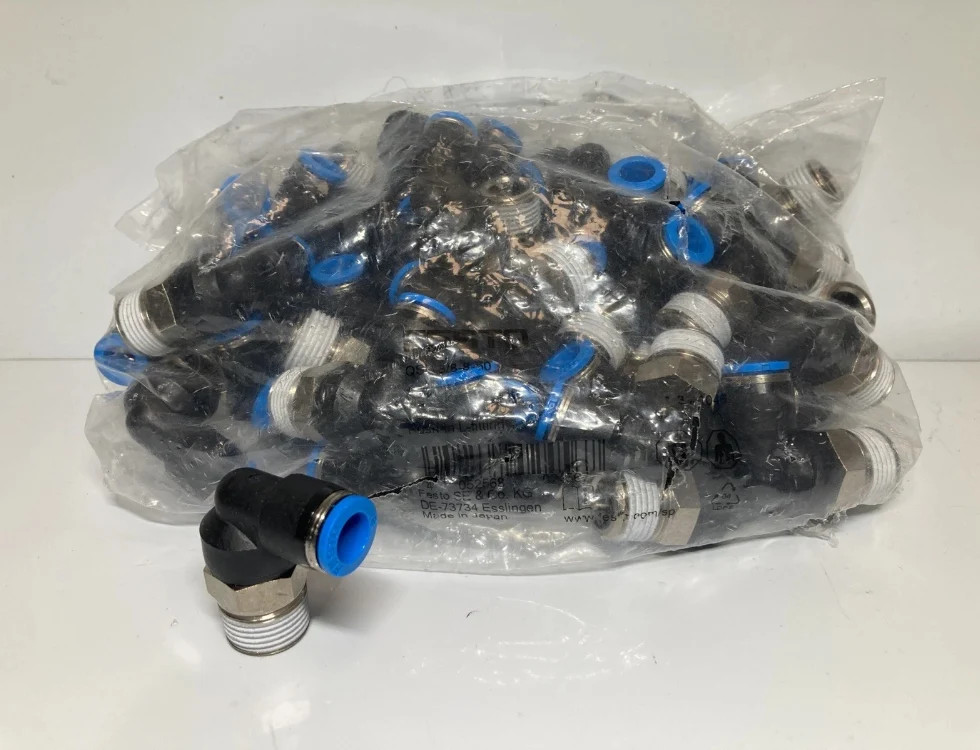 Festo 130735 QSL-3/8-8-50 Push-In L-Fitting . pack of 50 pieces. Fast Shipping