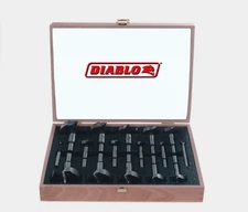 Diablo Tools 16 Pcs. Forstner Bit Set For Wood FB-100-NEW IN BOX
