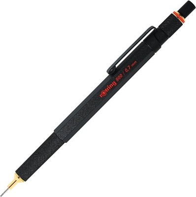 800 Retractable Mechanical Pencil 0.7 mm Black Barrel