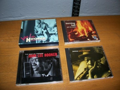 JOHN LEE HOOKER - CD LOT - THE ULTIMATE COLLECTION 1948-1990, BURNING HELL +