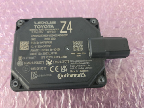 Genuine Toyota Radar Sensor Left Rear 88162-50021 2024 2025 Crown Land Cruiser