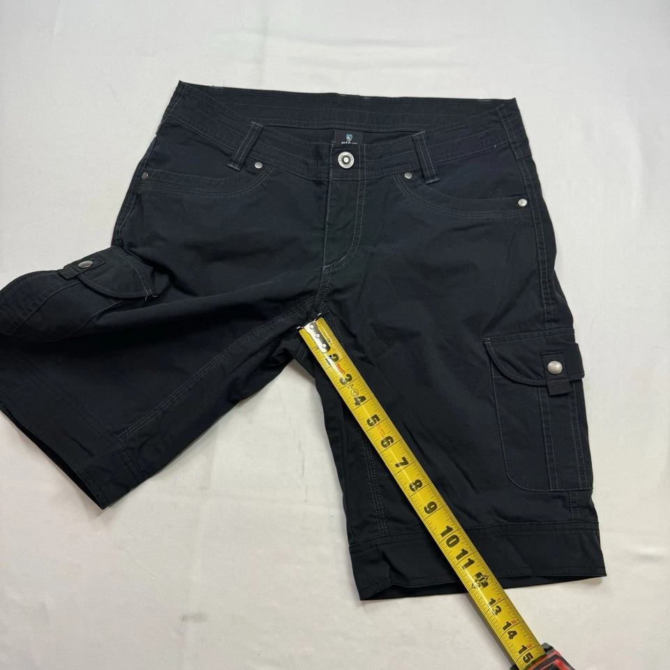 KUHL Women's Sz 8 (31x12) Splash Bermuda Short Outdoor Hiking Dark Gray - Image 2 of 4