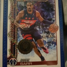 2025-26 Topps Holiday Alex Sarr Hidden Elf Variation SP #HE-AS Washington Wizard