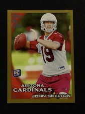 2010 Topps Gold John Skelton #235 Rookie Card #’d /2010 - Arizona Cardinals. rookie card picture