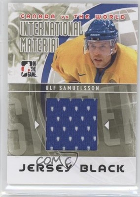 2011 ITG Canada VS the World International Material Black Jersey Ulf Samuelsson