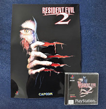 Resident Evil 2 PS1 1998 + Poster