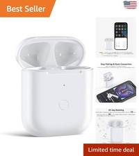 Stylish Wireless Charger Case for AirPods 1 2 - Fast Charging Bluetooth Sync