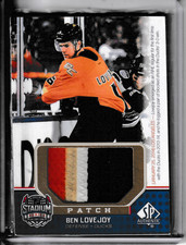 2024/15 SP AUTHENTIC BEN LOVEJOY STADIUM SERIES 4 COLOR PATCH CARD #SS-BL #d/99