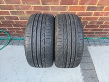 Pair of BRIDGESTONE Potenza S001 245/35/19 93Y XL tyres - 6.5mm AO 