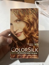 SEALED Revlon ColorSilk 72 STRAWBERRY BLONDE Permanent Hair Color Level 3