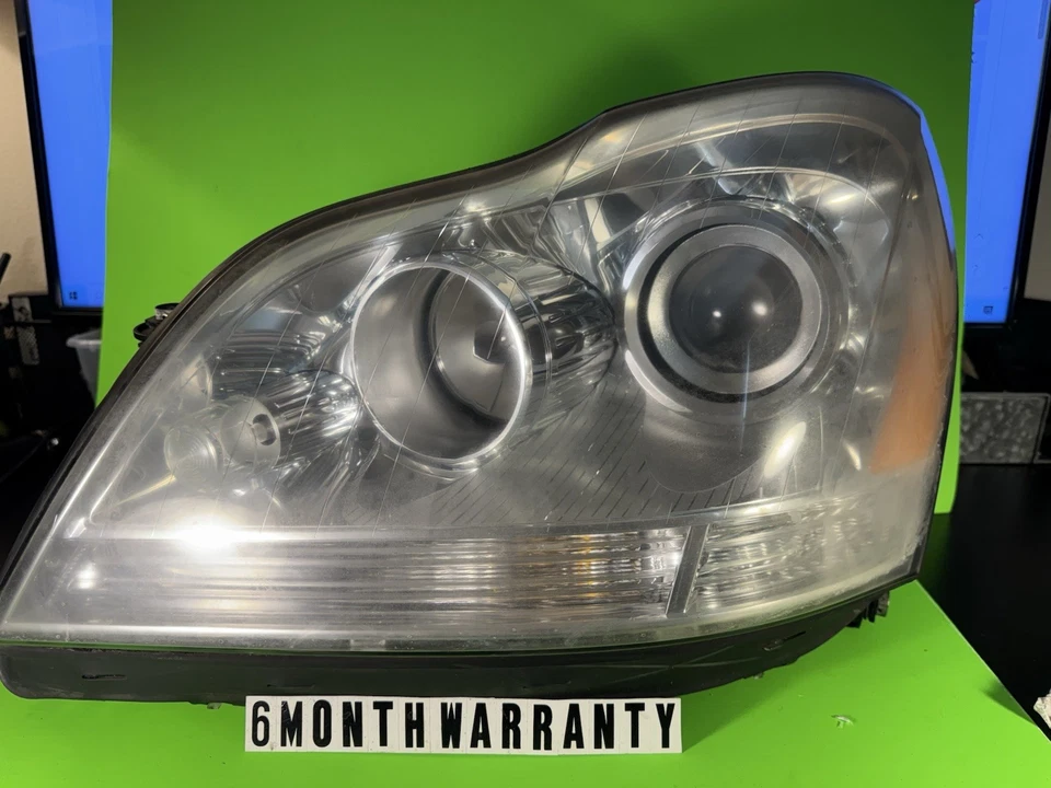 10-12 MERCEDES GL450/GL350/550 FARO HALÓGENO DELANTERO IZQUIERDO LADO CONDUCTOR LÁMPARA OEM Foto 2 de 4