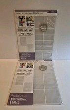 2 New K Company Pocket Sleeves 4 w/12 pockets  4 w/5 pockets , 30-687370