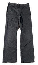 DC Shoes Boys Sz 24 Straight Leg Black Wash Pants