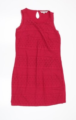 Debenhams Damen rosa Etuikleid Größe 8