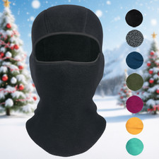 Fleece Full Face Cover Winter Ski Balaclava Beanie Face Mask One Hole Headwear