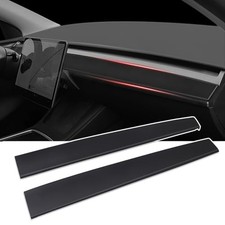 Dashboard Cover Wrap Compatible with Tesla Model 3/ Model Y 2021-2023, ABS Ce...