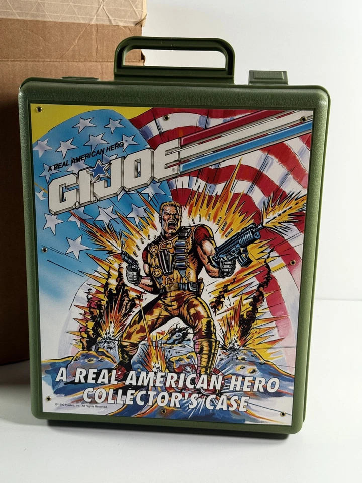 винтажный Hasbro 1992 коллекционный набор чехол по почте с коробкой полный GI Joe ARAH - Изображение 2 из 4