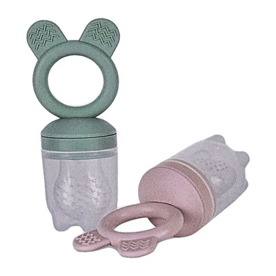 Bessentials  Silicone Fresh Food Feeder and Pacifiers Comb 4M+ BT11