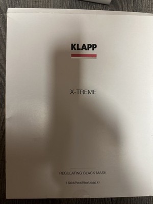 3 X Klapp Cosmetics X-treme Regulatiing Black Mask Neu Xxx