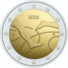 2 Euro Finland 2025 * 100th Anniversary - Finland-Sweden Athletics Match * Unc