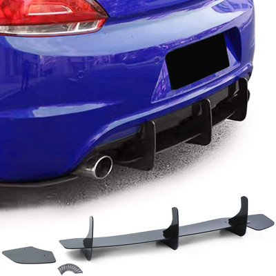 Für VW Scirocco 4 Typ 137 138 2008-17 Heckdiffusor Diffusor Splitter Performance