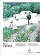 PUBLICITE AUTOMOBILES MERCEDES BENZ