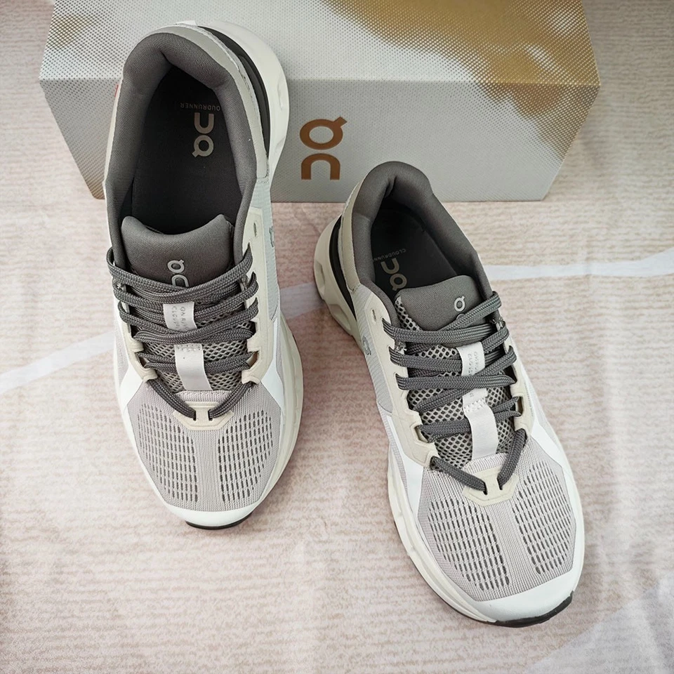 On-Cloudrunner 2 Frost | White Sneakers Women Standard Running Shoes Size 7/8/9 - Image 3 of 4