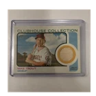 Topps Mike Trout Los Angeles Angels 2022 Heritage Clubhouse Relic Card #CC-MT